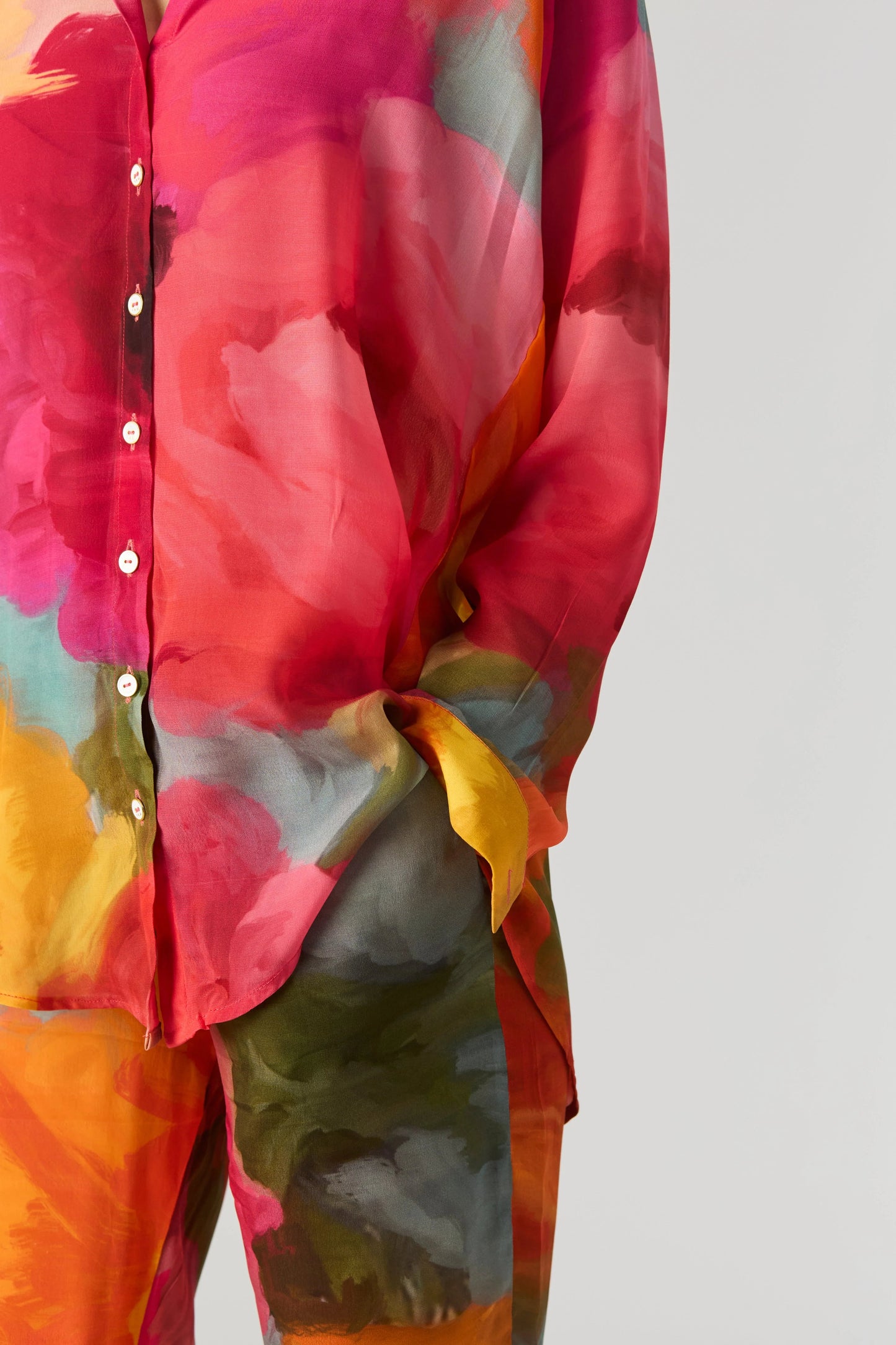 Buy Multicolor floral co-ord set