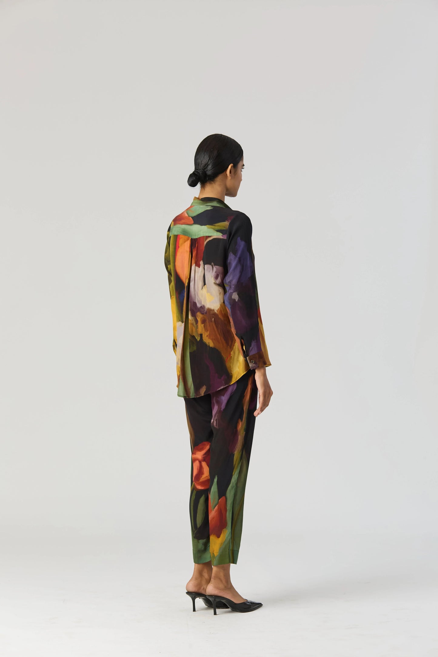 Buy Crepe Black Printed Co-ord Set