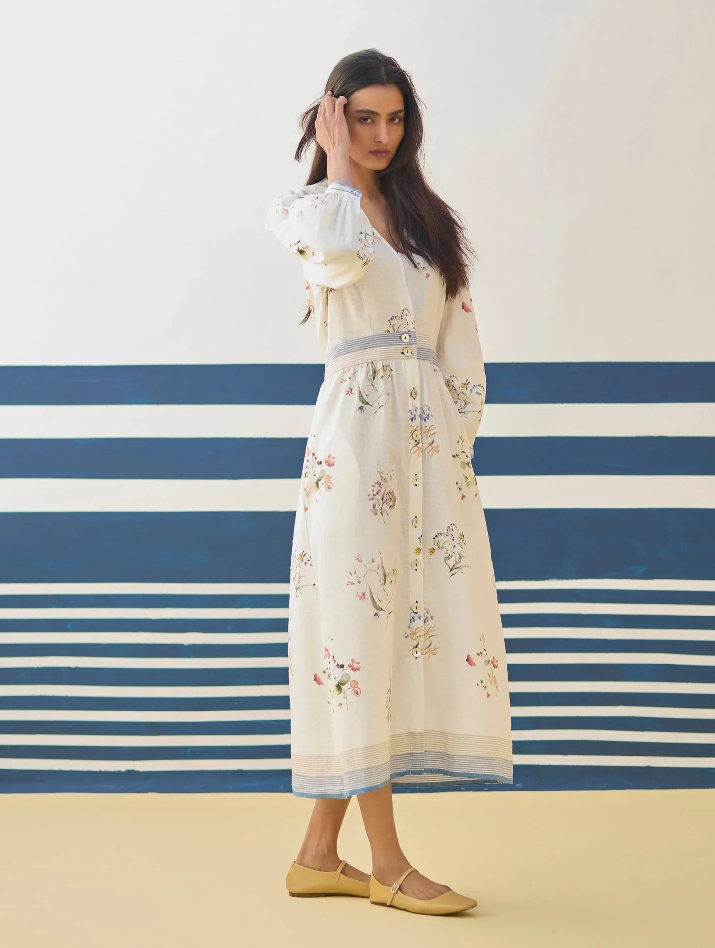 Buy Summer Vacation Floral Print Dress