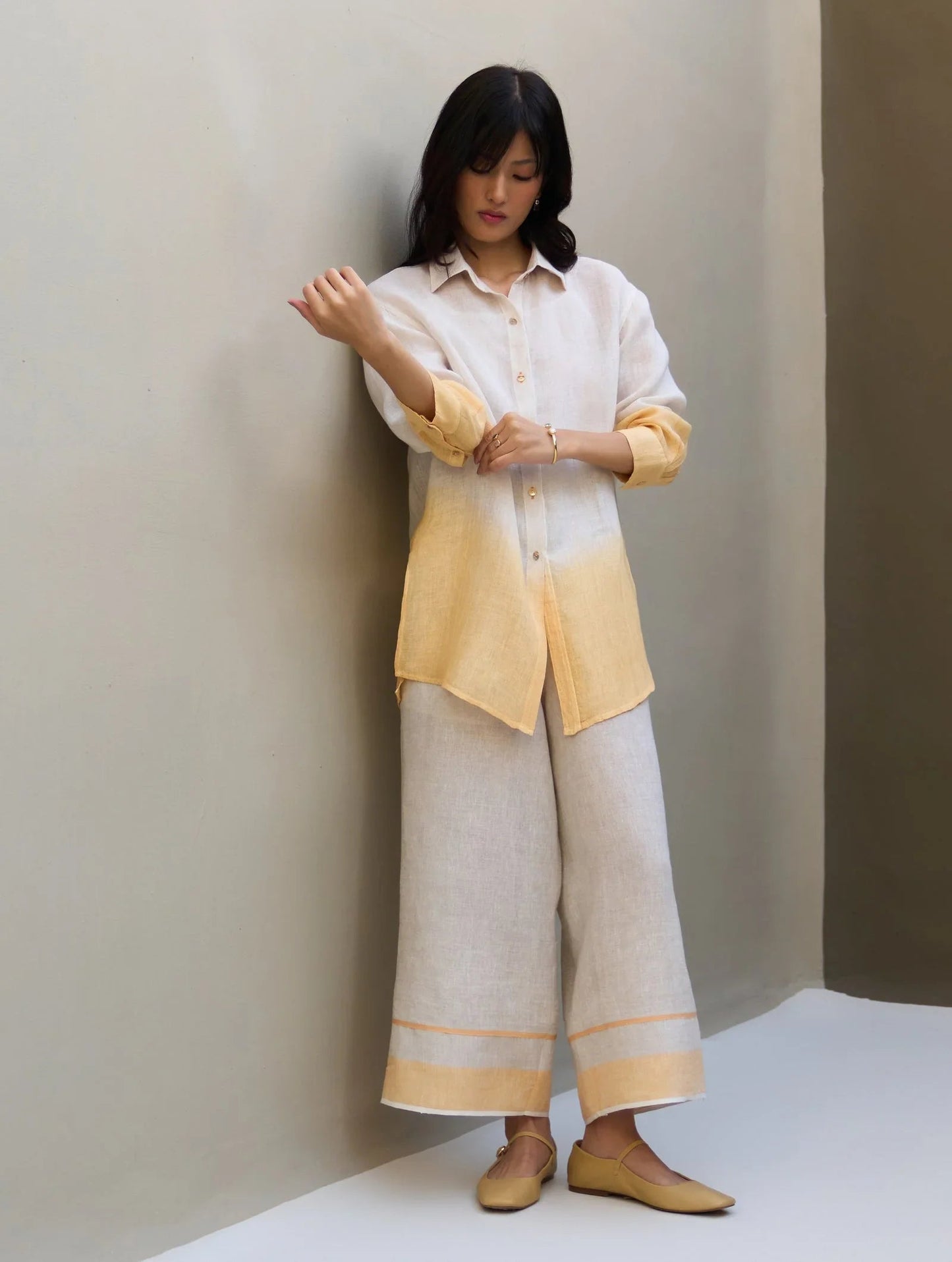 Buy Summer Vacation Linen Co-ord Set