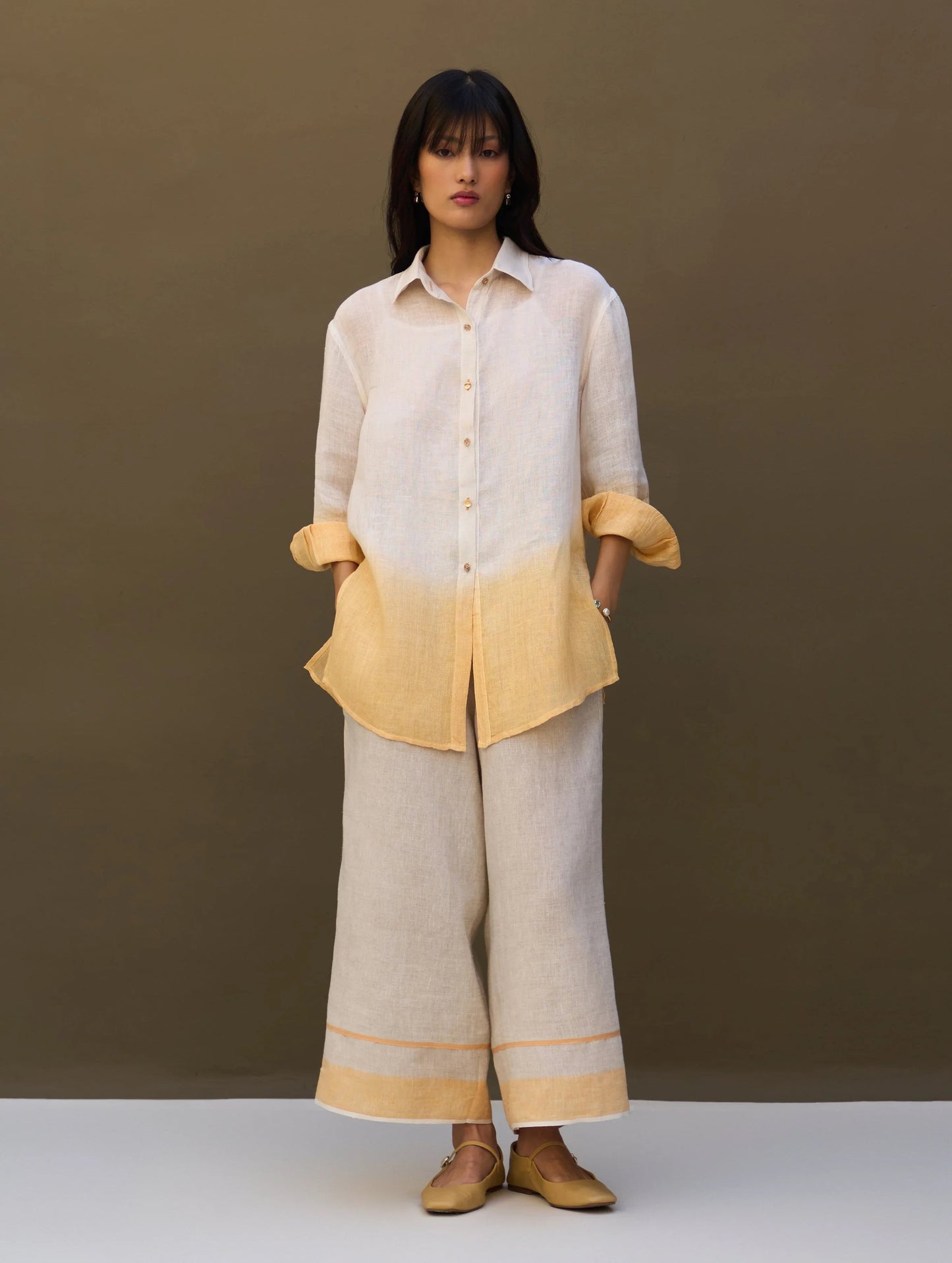 Buy Summer Vacation Linen Co-ord Set