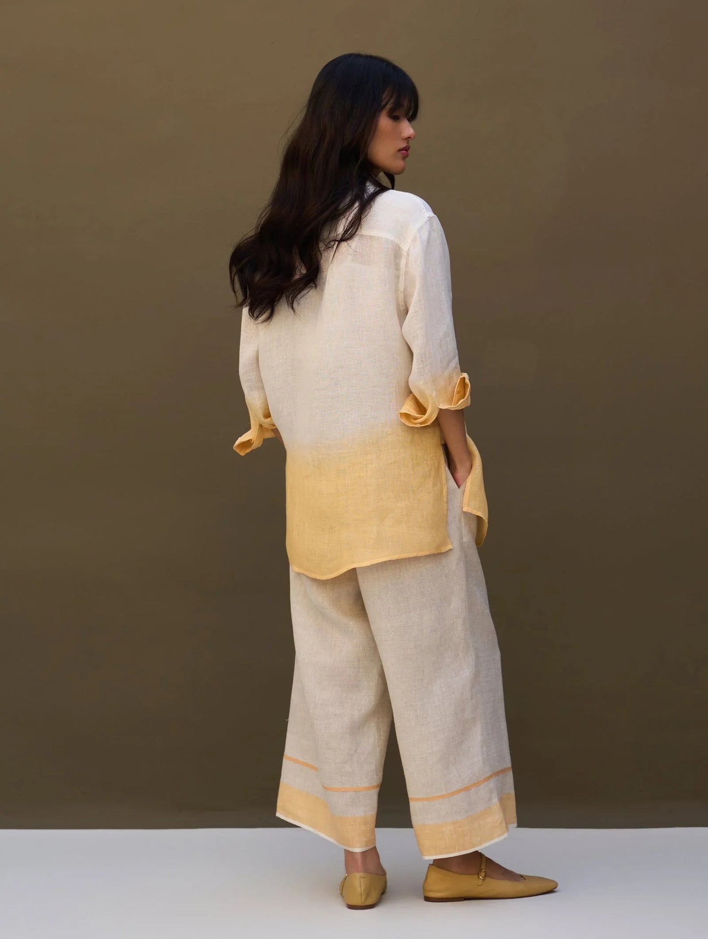 Buy Summer Vacation Linen Co-ord Set